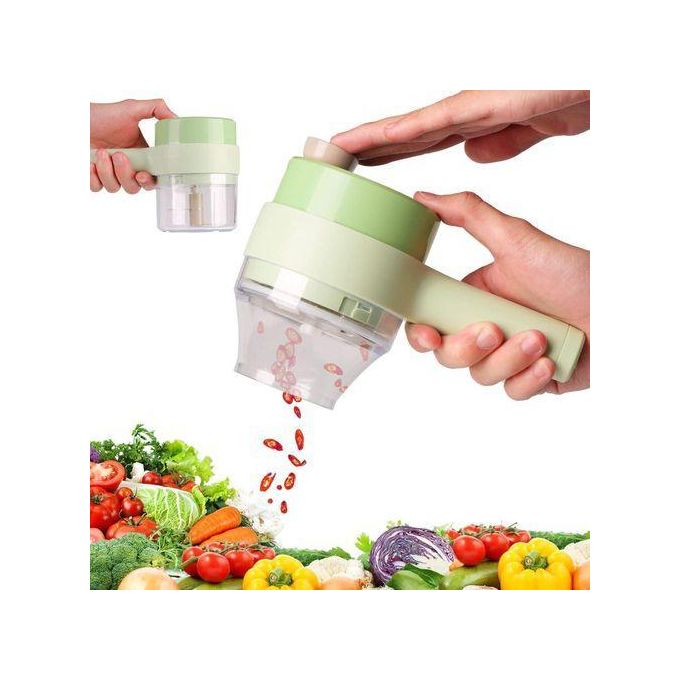 4-in-1 Electric Vegetable Cutter