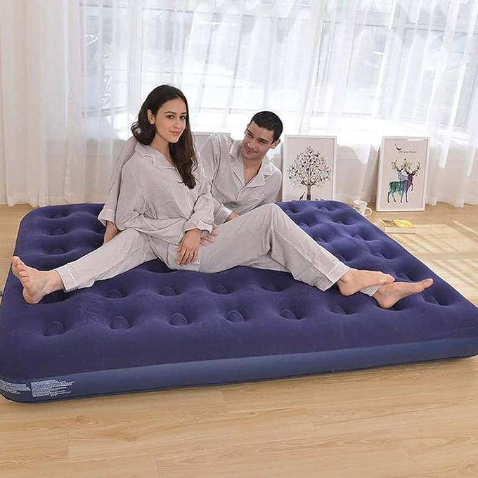 Inflatable Air Mattress With Electric Pump
